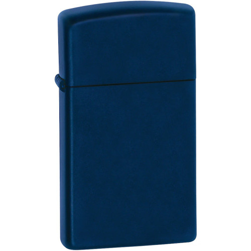 Запальничка Zippo (Зіппо) вузька Slim Navy Blue Matte 1639