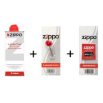 Набор Zippo (Зиппо) из Топливо 125 ml + Кремень + Фитиль