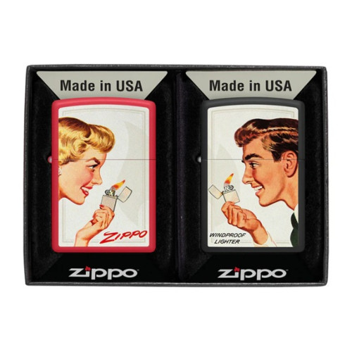 Запальничка Zippo (Зіппо) Vintage Lighter Set 46295
