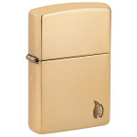 Зажигалка Zippo (Зиппо) Armor® High Polish Brass Flame Design 46397