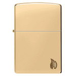 Зажигалка Zippo (Зиппо) Armor® High Polish Brass Flame Design 46397