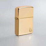 Зажигалка Zippo (Зиппо) Armor® High Polish Brass Flame Design 46397