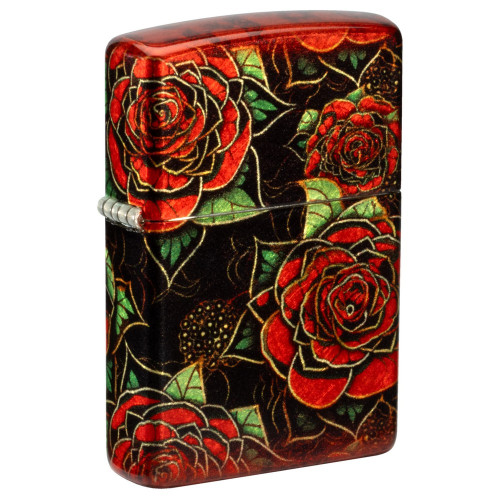 Зажигалка Zippo (Зиппо) Blooming Roses 46849