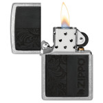 Запальничка Zippo (Зіппо) Black Leather 46919