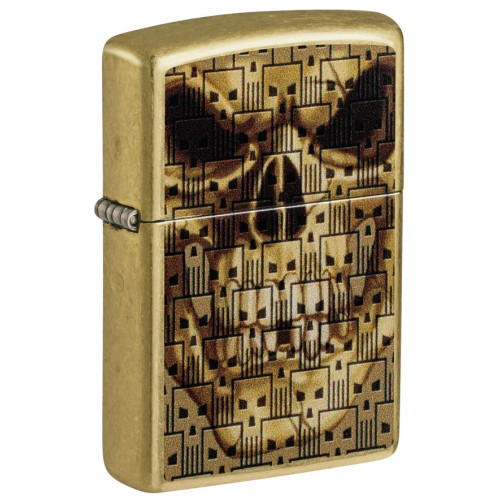 Зажигалка Zippo (Зиппо) Skulls on Skulls 46937