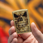 Зажигалка Zippo (Зиппо) Skulls on Skulls 46937