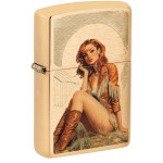 Запальничка Zippo (Зіппо) Western Pinup 46962