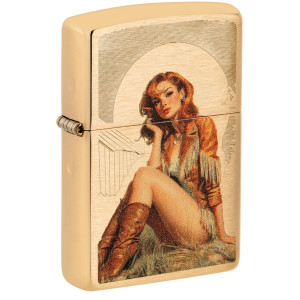 Запальничка Zippo (Зіппо) Western Pinup 46962