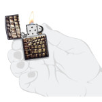 Зажигалка Zippo (Зиппо) Alligator Skin Design 46356