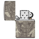 Зажигалка Zippo (Зиппо) 3D Metal Head Design 46357