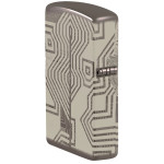 Зажигалка Zippo (Зиппо) 3D Metal Head Design 46357