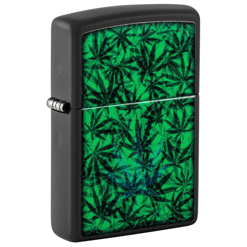 Зажигалка Zippo (Зиппо) Cannabis Design 48736