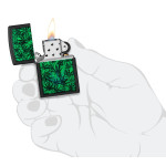 Зажигалка Zippo (Зиппо) Cannabis Design 48736