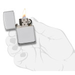 Зажигалка Zippo (Зиппо) STERLING SILVER 15