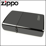 Зажигалка Zippo (Зиппо) BLACK ICE w/ZIPPO LOGO 150 ZL