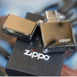 Зажигалка Zippo (Зиппо) BLACK ICE w/ZIPPO LOGO 150 ZL