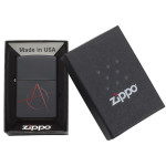 Запальничка Zippo (Зіппо) BLACK MATTE ANARCHY 20842