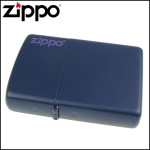 Запальничка Zippo (Зіппо) NAVY MATTE w/ZIPPO LOGO 239ZL