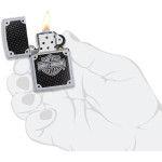 Зажигалка Zippo (Зиппо) HD CARBON FIBER 24025
