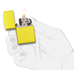 Запальничка Zippo (Зіппо) REG LEMON MATTE LTR 24839