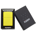 Зажигалка Zippo (Зиппо) REG LEMON MATTE LTR 24839