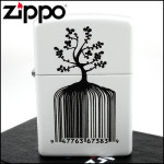 Зажигалка Zippo (Зиппо) IDENTITY TREE BARCODE 28296