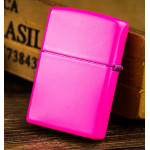 Зажигалка Zippo (Зиппо) Neon Pink LOGO 28886ZL