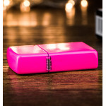 Зажигалка Zippo (Зиппо) Neon Pink LOGO 28886ZL