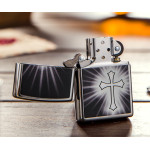 Зажигалка Zippo (Зиппо) Reflective Cross 29074