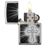 Зажигалка Zippo (Зиппо) Reflective Cross 29074