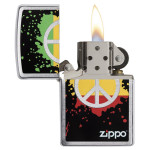 Запальничка Zippo (Зіппо) Peace Splash 29606