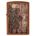 Зажигалка Zippo (Зиппо) Wood Mandala 29828