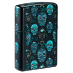 Зажигалка Zippo (Зиппо) Sugar Skulls Design 46017