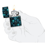 Зажигалка Zippo (Зиппо) Sugar Skulls Design 46017