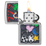 Запальничка Zippo (Зіппо) All Luck Design 48682