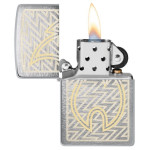 Запальничка Zippo (Зіппо) Tread Flame Design 48789