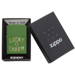 Зажигалка  Zippo (Зиппо) Lucky Charm Design 49138