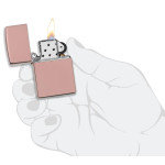 Зажигалка Zippo (Зиппо) Reg HP Rose Gold 49190