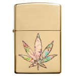 Зажигалка Zippo Pot Leaf Fusion Design 49240