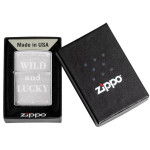 Зажигалка Zippo (Зиппо) Wild And Lucky 49256