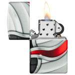 Зажигалка Zippo (Зиппо) "ZIPPO" Wave 49357