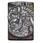 Зажигалка Zippo (Зиппо) 49352 Pirate Coin Design 49434