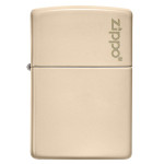 Зажигалка  Zippo (Зиппо) Flat Sand Zippo Logo 49453ZL