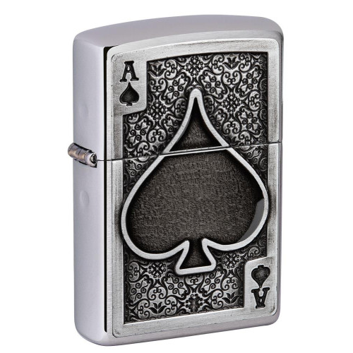 Зажигалка Zippo (Зиппо) Ace Of Spades Emblem 49637