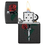 Зажигалка Zippo (Зиппо) Rose Dagger Tattoo Design 49778