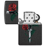 Зажигалка Zippo (Зиппо) Rose Dagger Tattoo Design 49778
