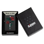 Зажигалка Zippo (Зиппо) Rose Dagger Tattoo Design 49778