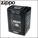 Чохол Zippo (Зіппо) чорний з петелькою на кнопці LPLBK