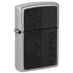 Зажигалка Zippo (Зиппо) Black Leather 46919