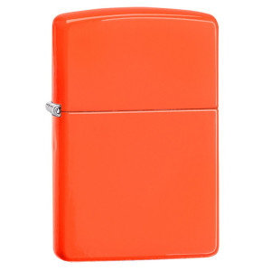 Зажигалка Zippo (Зиппо) Neon Orange Lighter 28888
